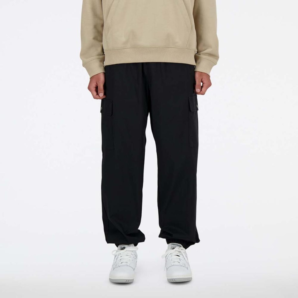 Calça New Balance Icon Twill Cargo Masculina - Foto 1