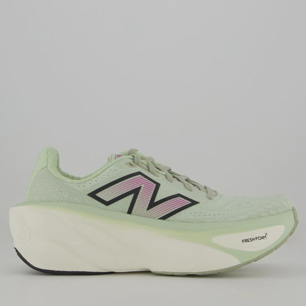 Tênis New Balance Fresh Foam X More V5 Feminino Verde