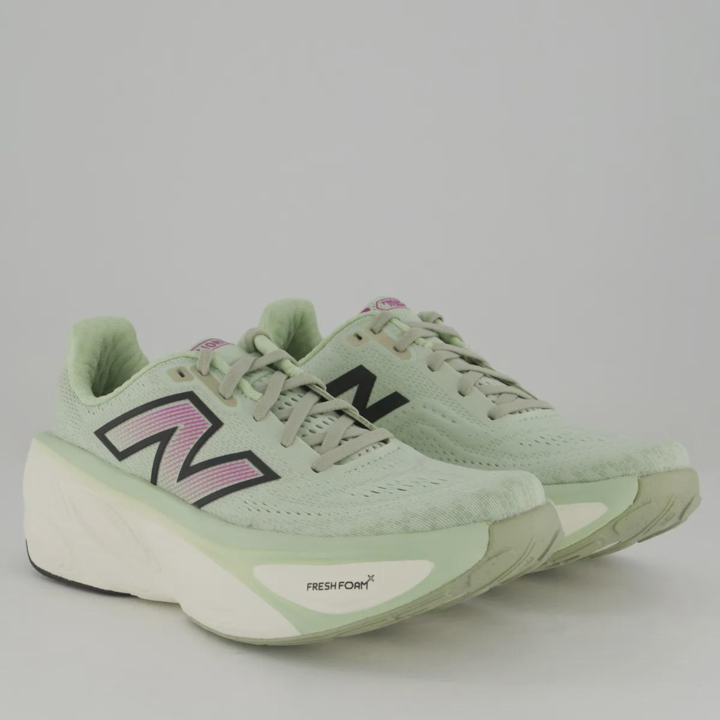 Imagem 2 do produto Tênis New Balance Fresh Foam X More V5 Feminino Verde