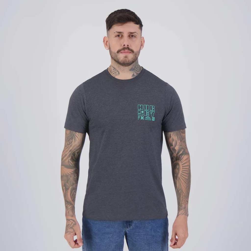 Camiseta Hurley Stamp - Masculina