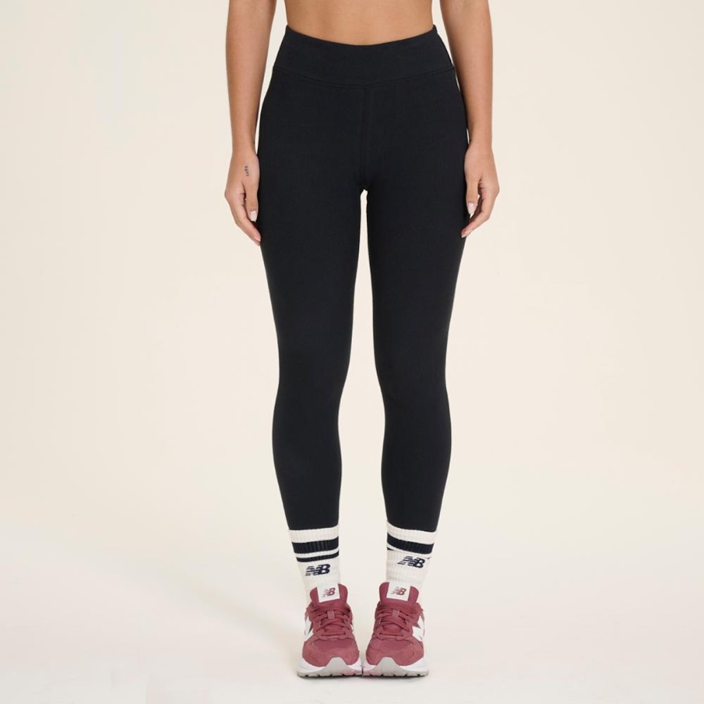 Legging New Balance Canelada Small Logo Feminina