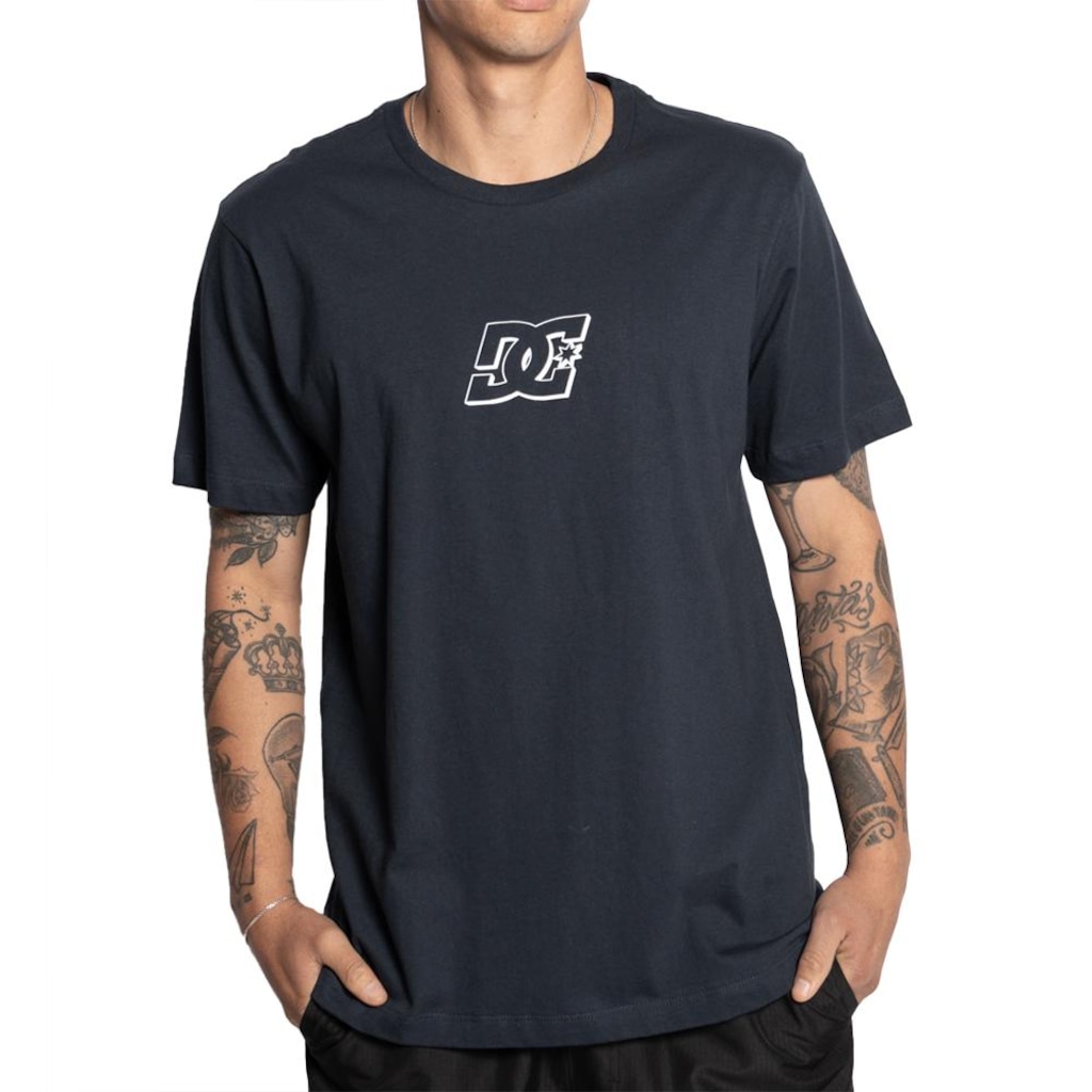 Camiseta DC Shoes Hampden SM25 Masculina Marinho