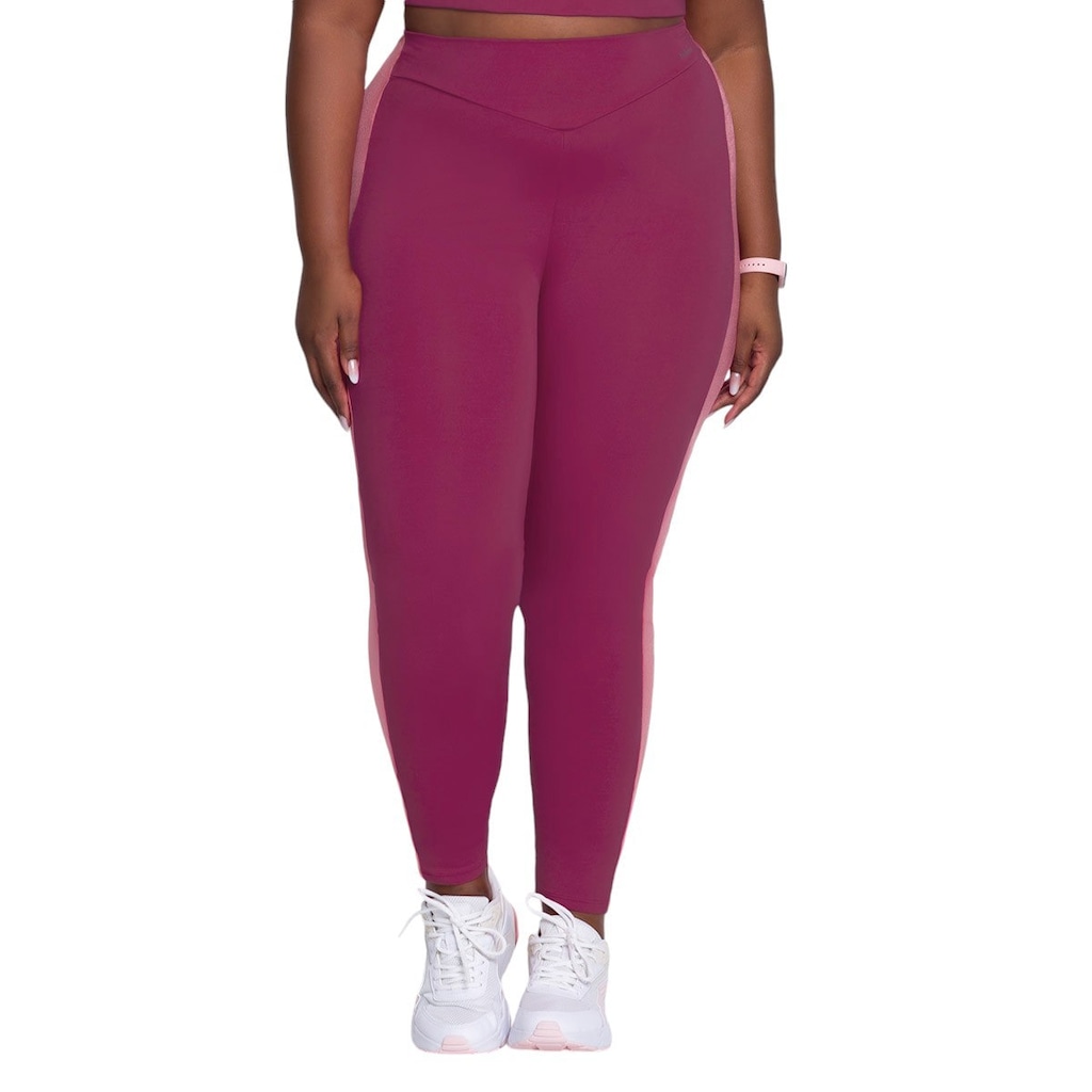 Calça Legging Selene com Recorte Plus Size - Feminina