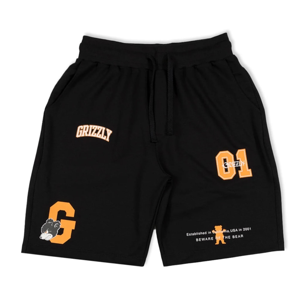 Bermuda de Moletom Grizzly Third Down - Masculina