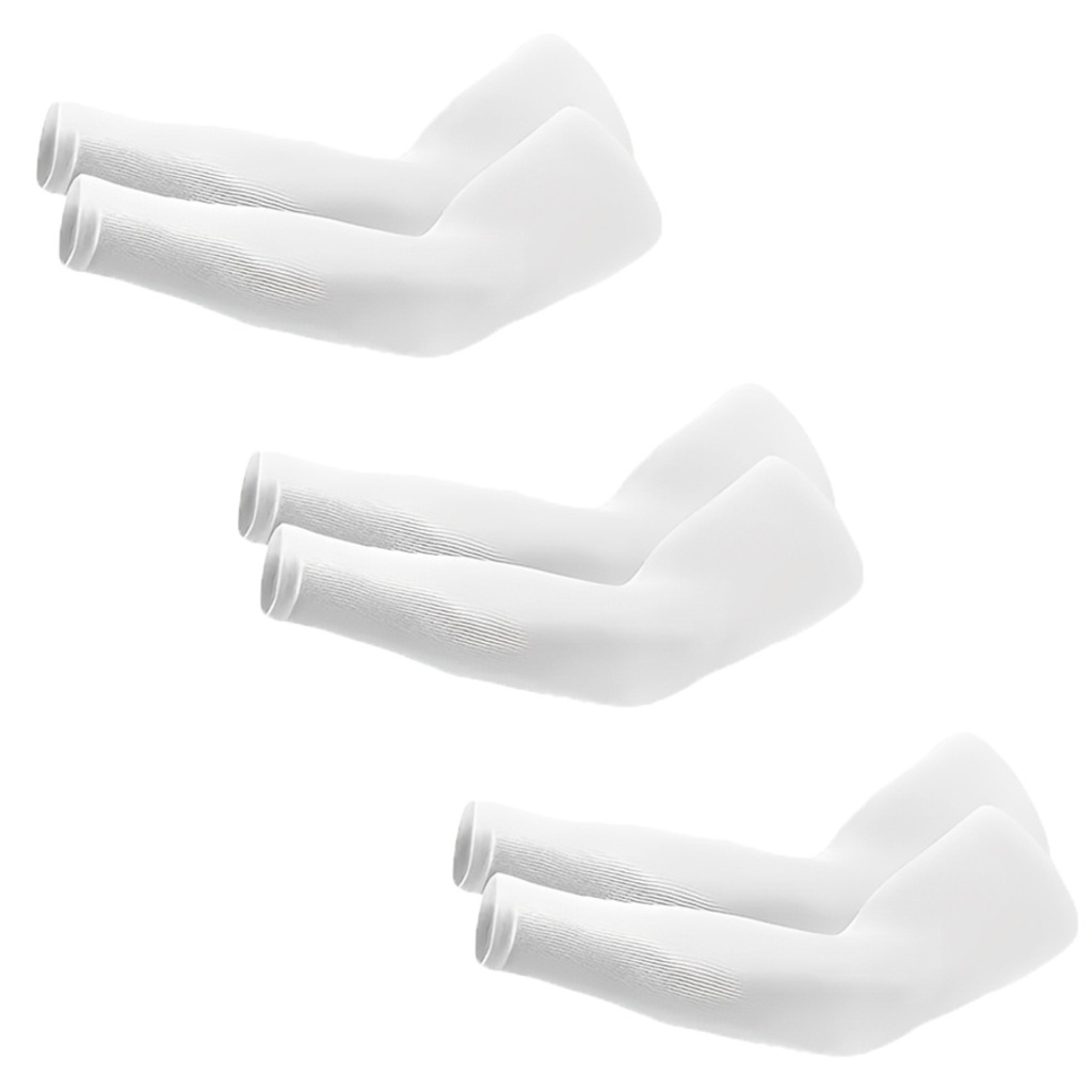 Manguito Basquete Proteção UV 50+ - 3 Pares - Foto 1