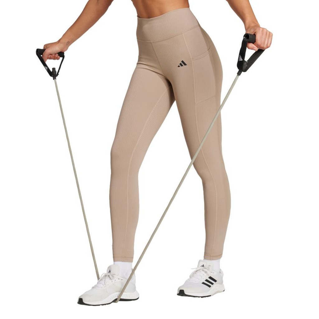 Calça Legging 7/8 adidas Optime Rib - Feminina
