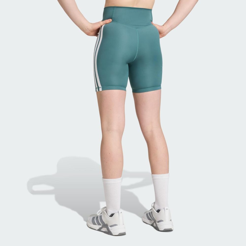 Imagem 3 do produto Shorts Legging adidas Optime Essentials Três Listras - Feminino