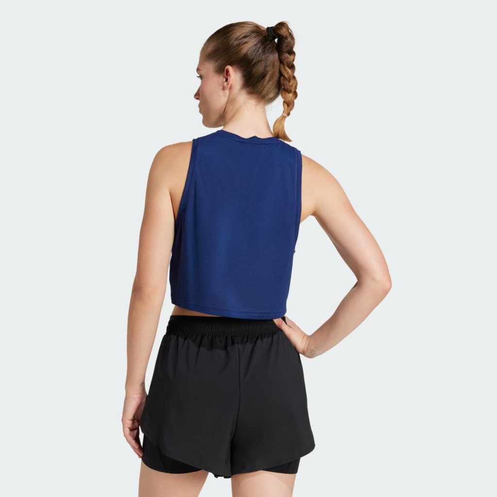 Imagem 3 do produto Camiseta Regata Treino adidas Boxy Essentials Workout - Feminina