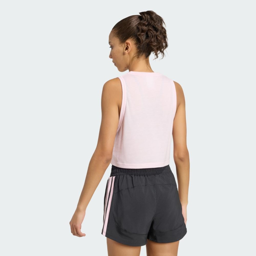Imagem 3 do produto Camiseta Regata Treino adidas Boxy Essentials Workout - Feminina