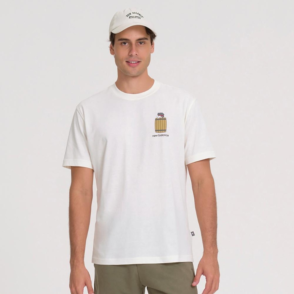 Camiseta New Balance Sport Culture Barrel - Masculina