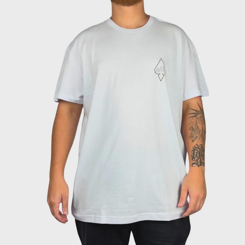 Camiseta Mcd Espada Arame Enfarpado Plus Size - Masculina