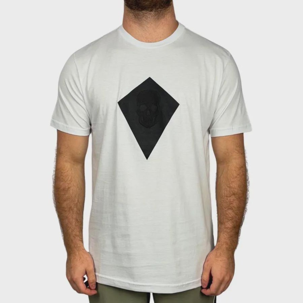 Camiseta Mcd Pipa Caveira Relevo - Masculina