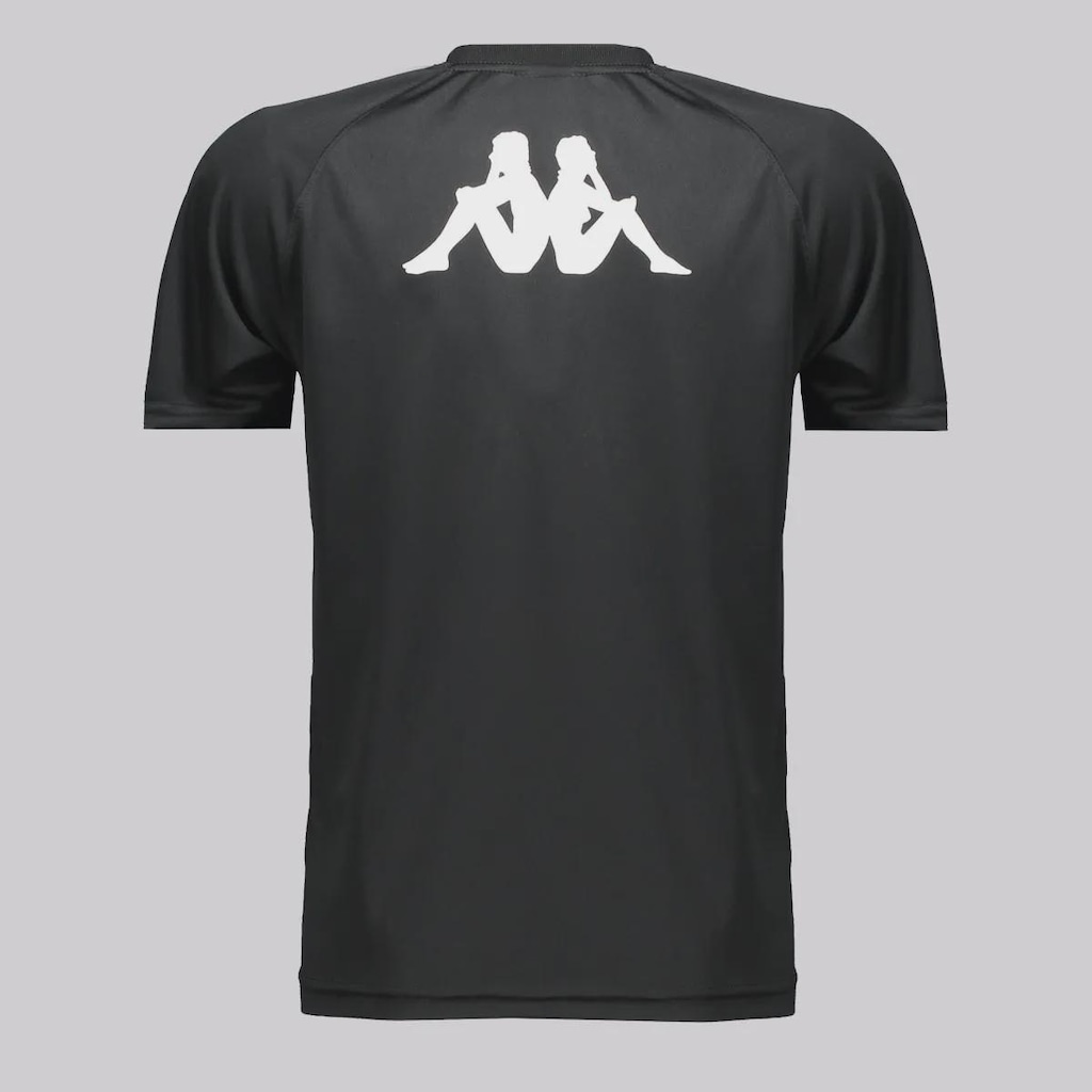 Imagem 2 do produto Camisa Kappa Vasco Supporter Type - Infantil