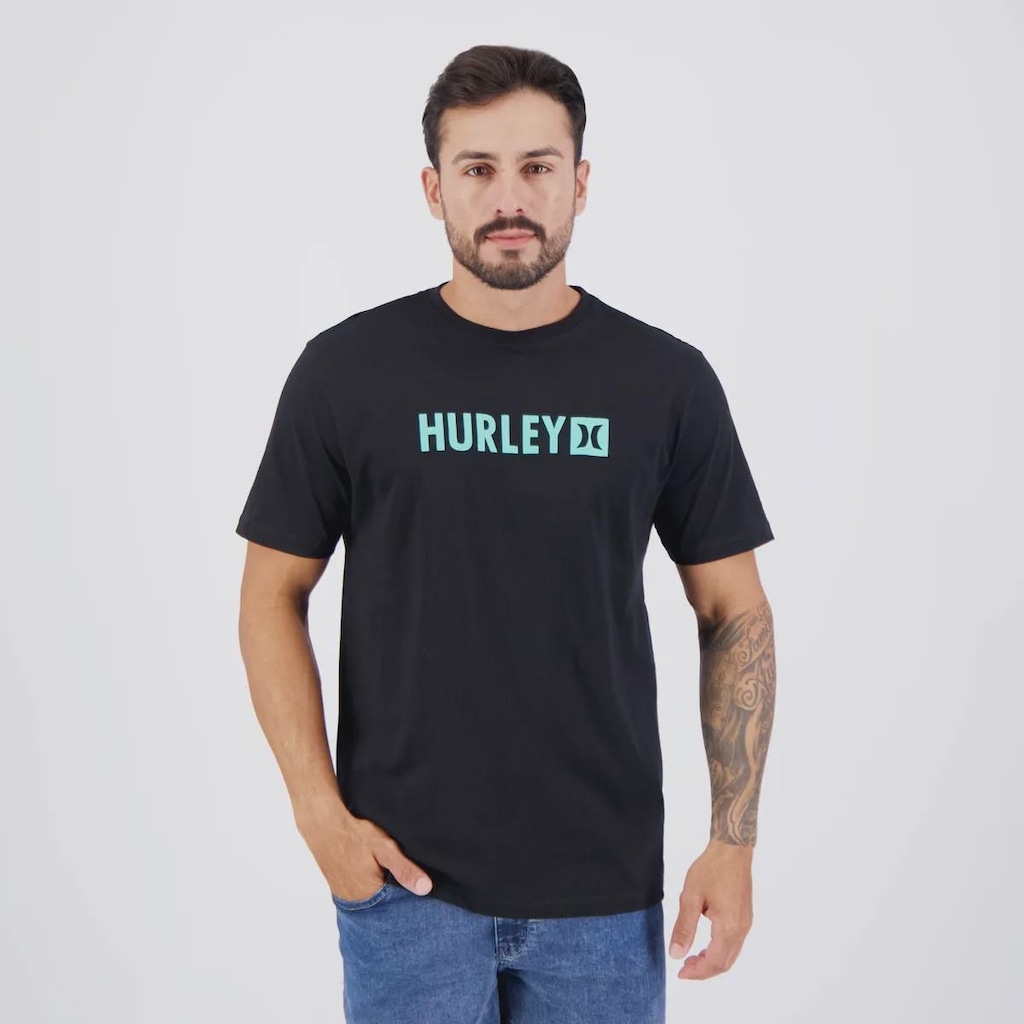 Camiseta Hurley Square - Masculina