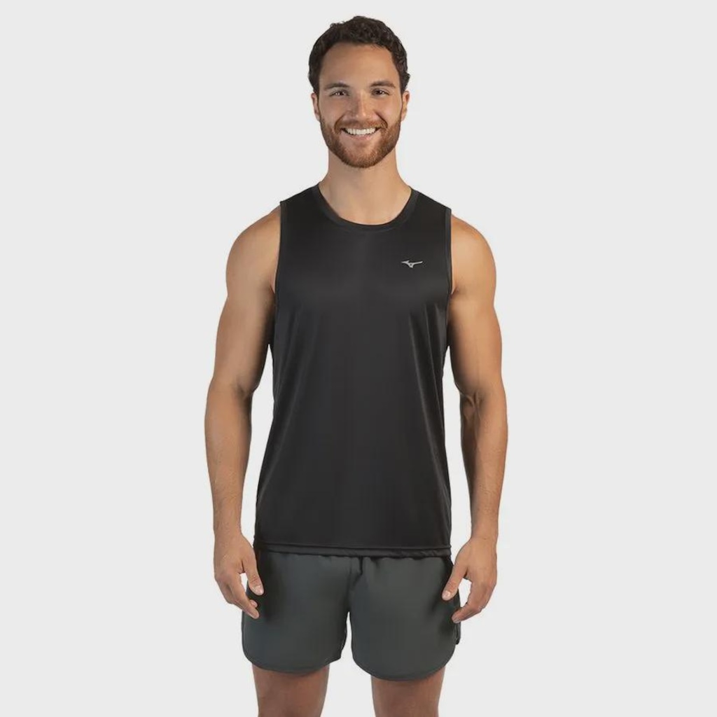 Camiseta Regata Mizuno Spark 2 Corrida - Masculina