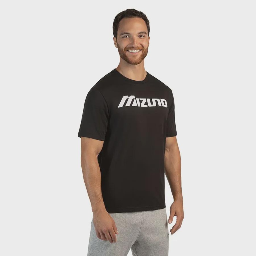 Camiseta Mizuno Big Logo - Masculina