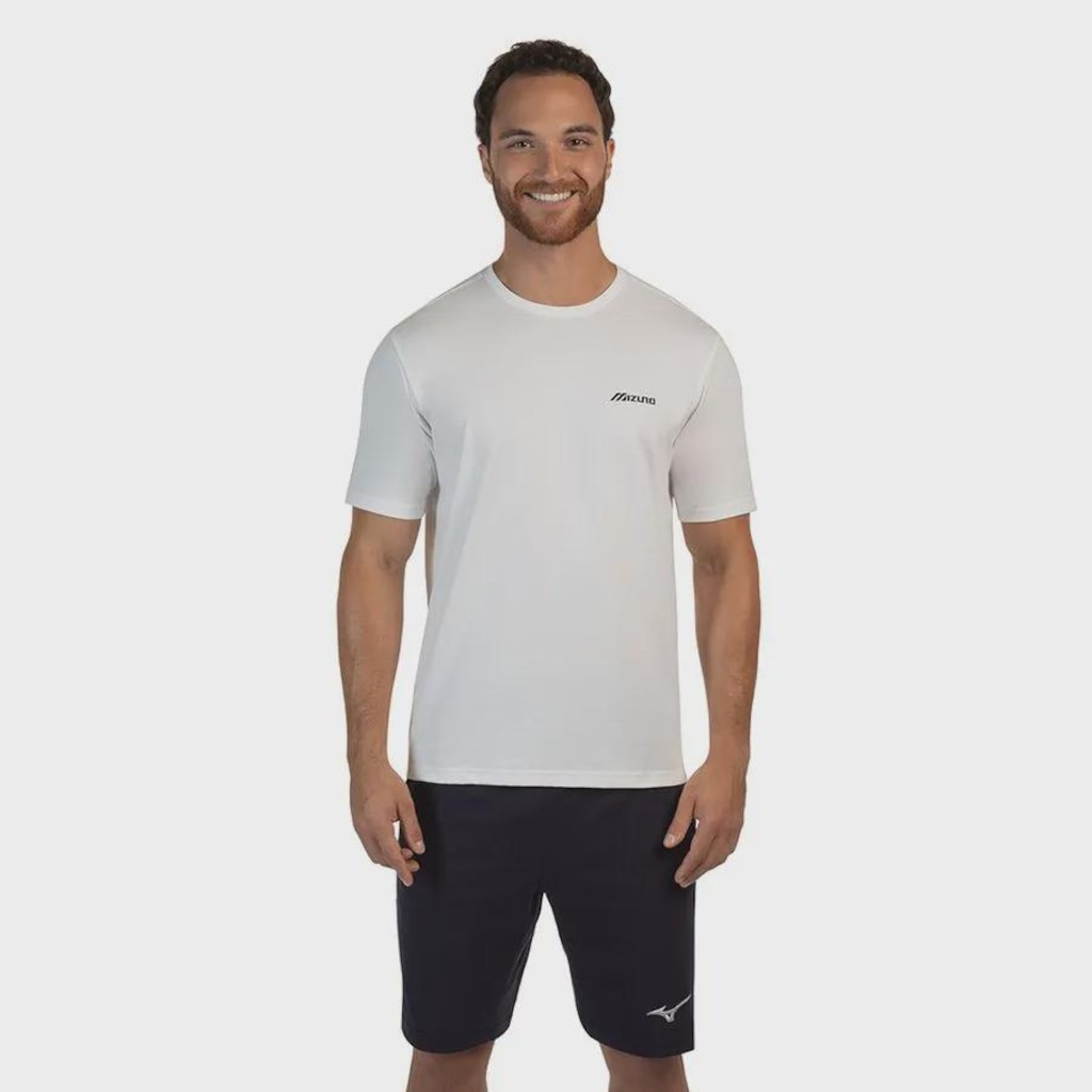Camiseta Mizuno Basic Logo - Masculina