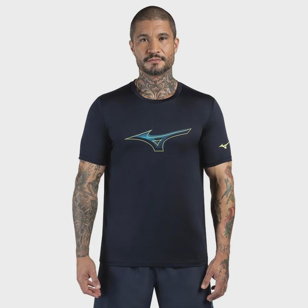 Camiseta Mizuno Stamp - Masculina