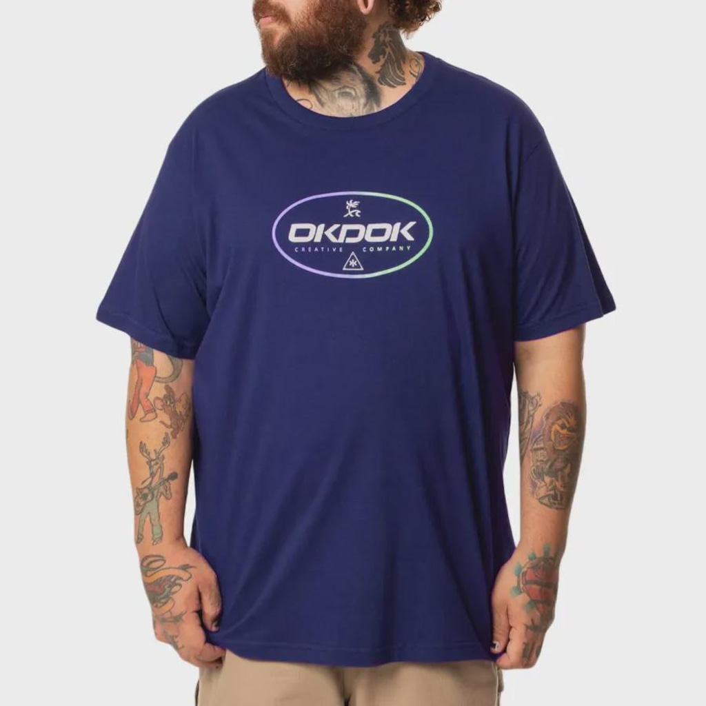 Camiseta Okdok Essence Circle Of Life Big - Masculina