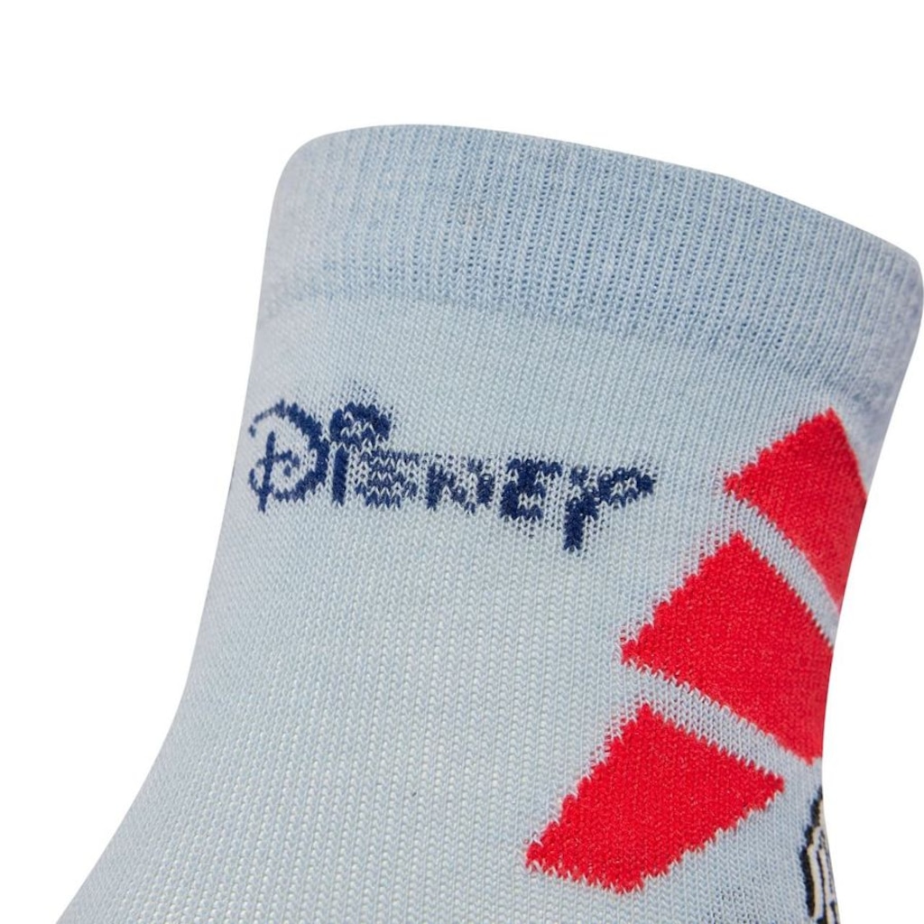 Imagem 4 do produto Meia Cano Médio adidas Mickey Disney - 3 Pares - Infantil