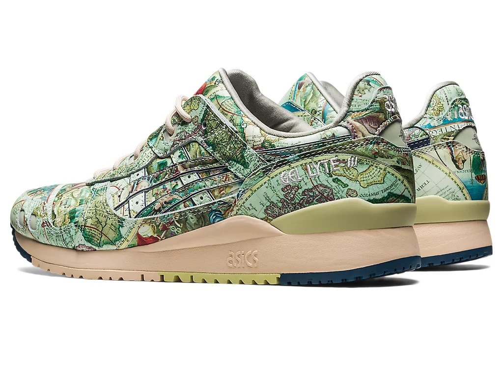 atmosphere Tênis Asics Gel lyte Iii Og X Atmos Aged Map - Unissex | Centauro
