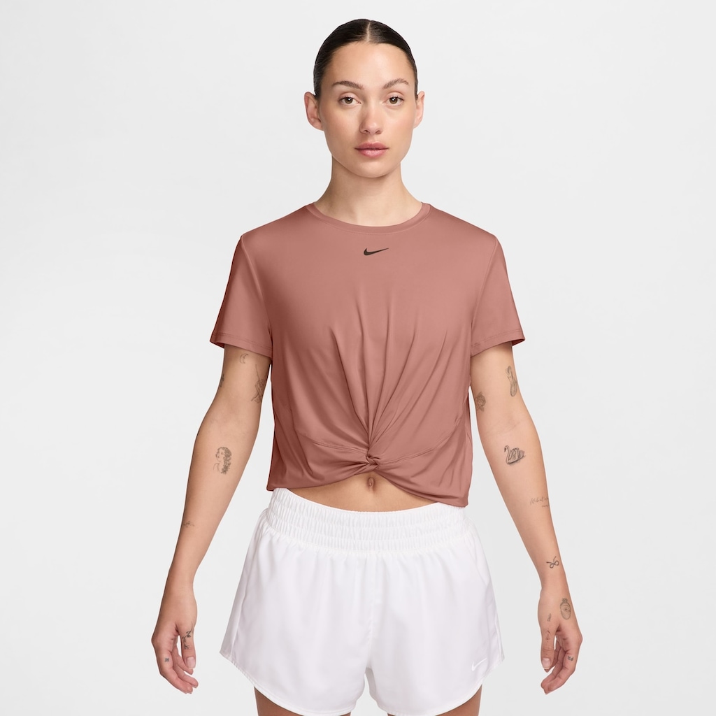 Camiseta Nike One Classic Cropped Feminina