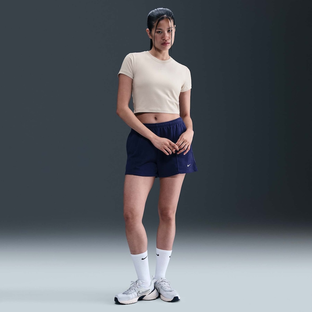 Imagem 4 do produto Camiseta Nike Sportswear Chill Knit Cropped - Feminina