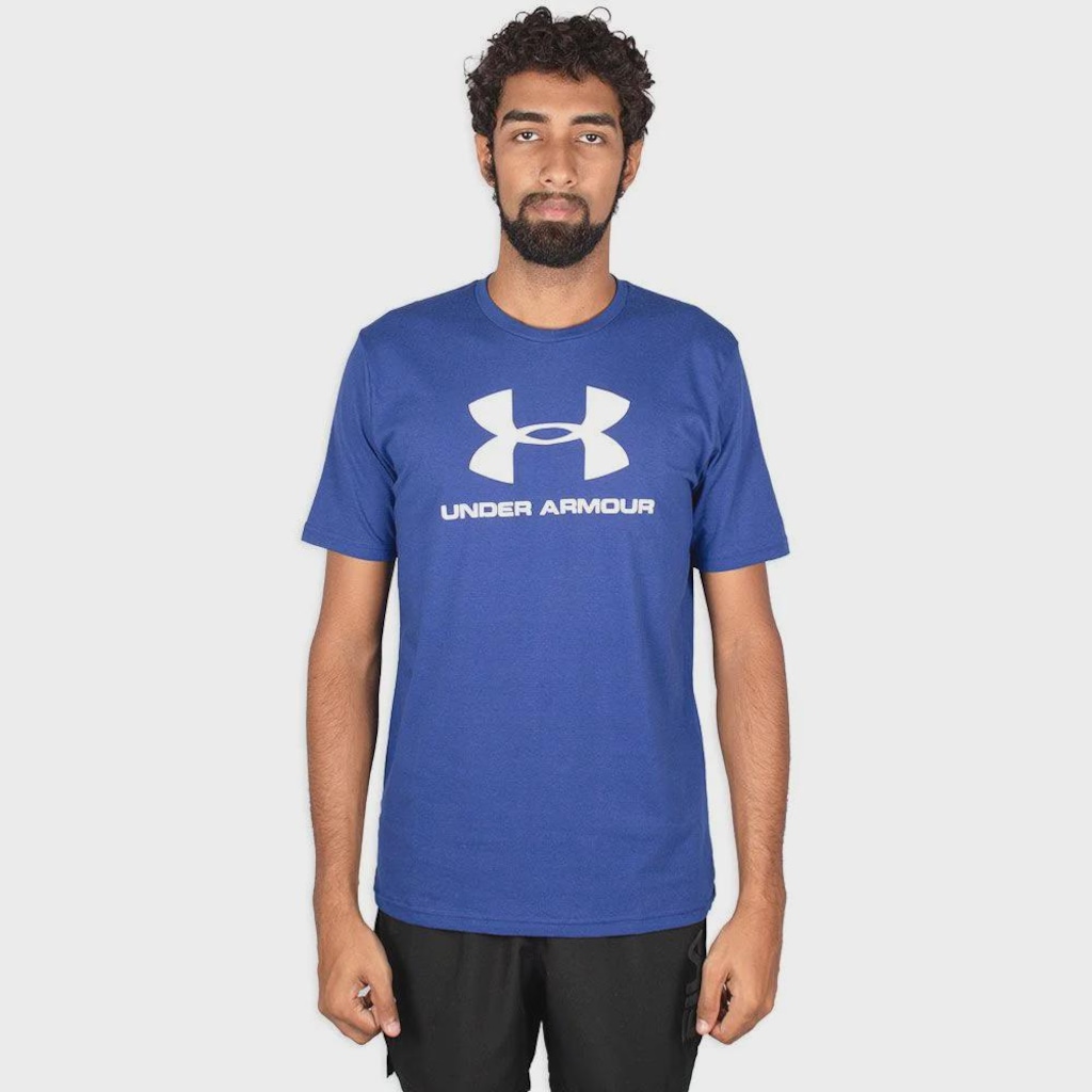 Camiseta Under Armour Sportstyle Logo SS - Masculina