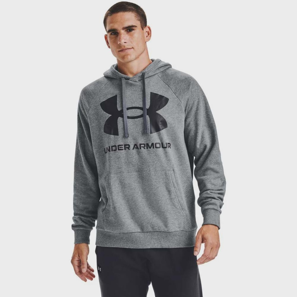 Blusão de Moletom Under Armour Rival Fleece Big Logo - Masculino
