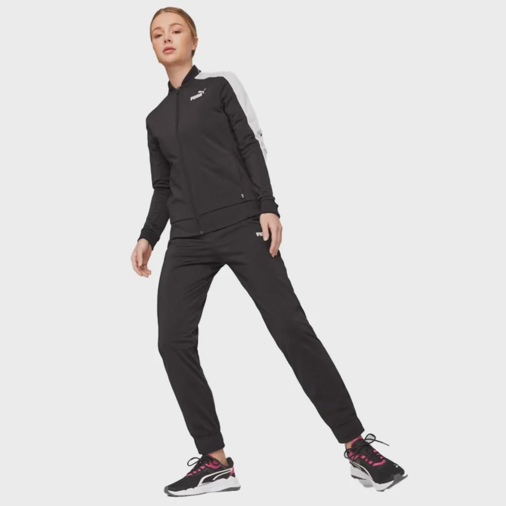 Agasalho Puma Baseball Tricot Suit - Feminino