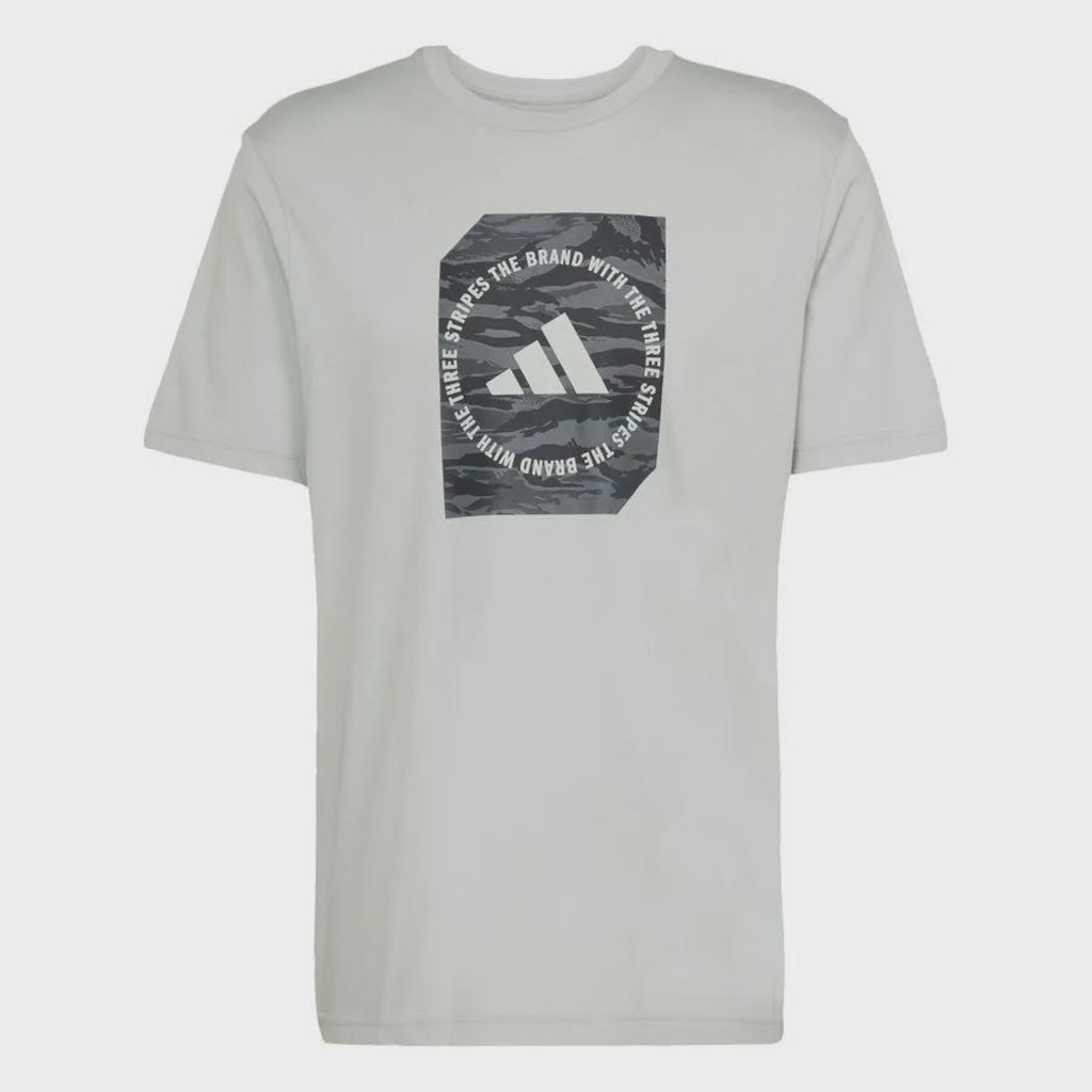 Camiseta adidas Camo Shape Graphic - Masculina