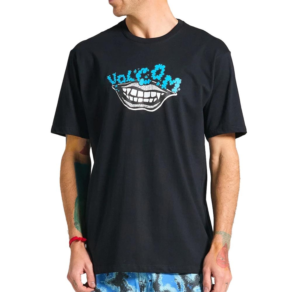 Camiseta Volcom Evil Grin - Masculina