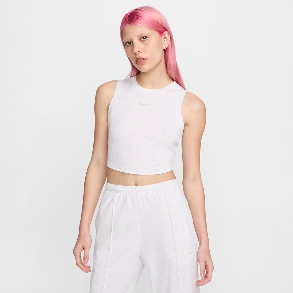 Camiseta Regata Nike Sportswear Cropped Essentials - Feminina