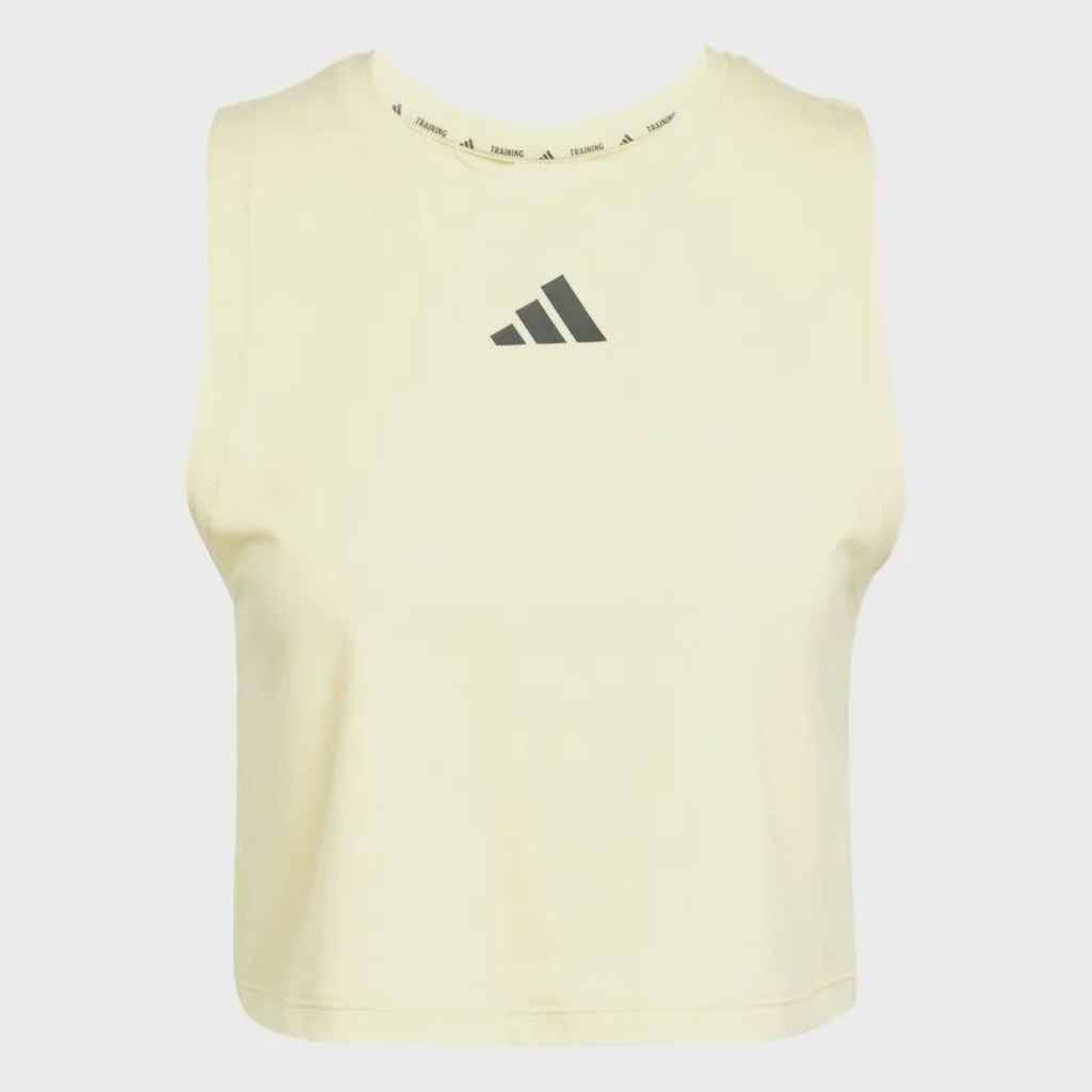 Camiseta Regata adidas Boxy Tank 3s - Feminino