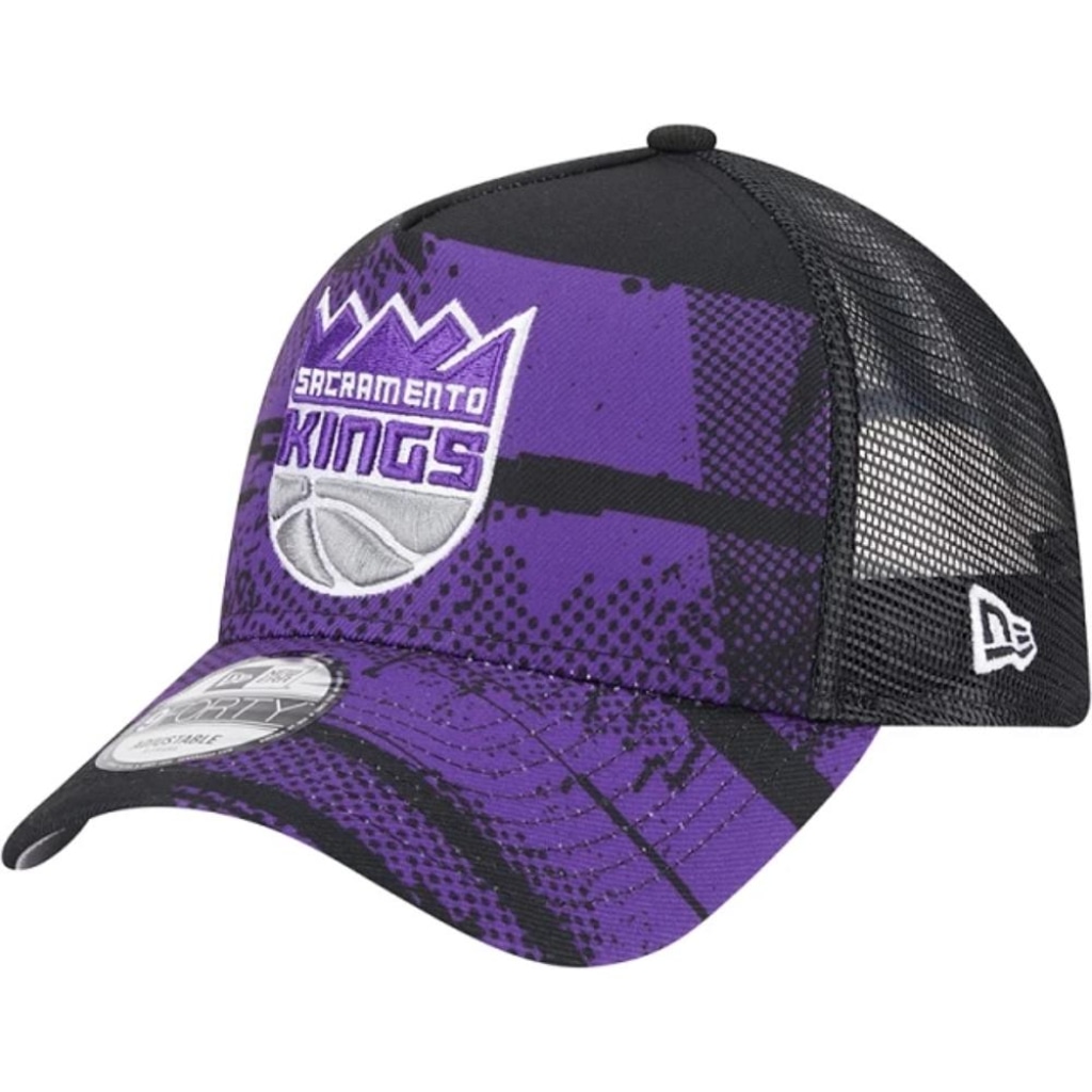 Boné New Era 940 Aframe Sacramento Kings Tipoff - Masculino