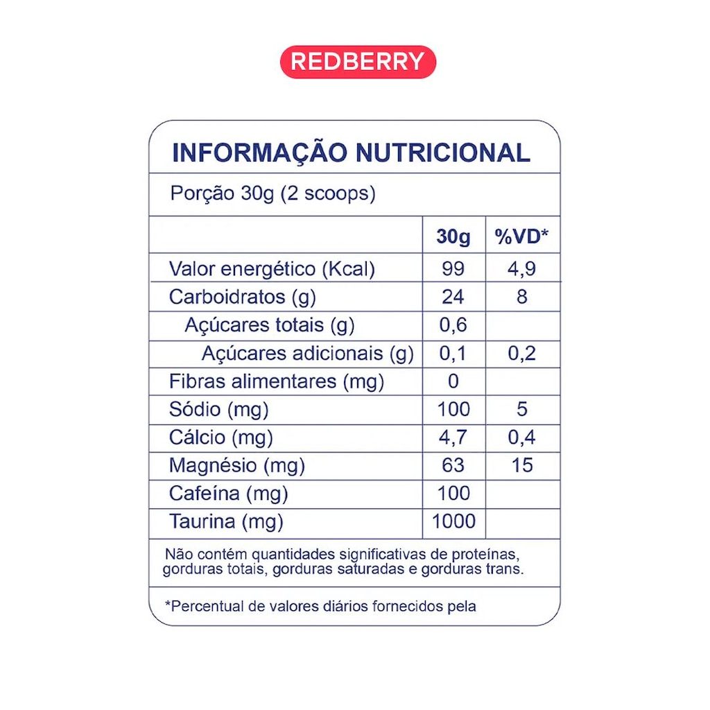 Imagem 4 do produto Bt 400 Dobro Nitrato Sabor Redberry - 450g