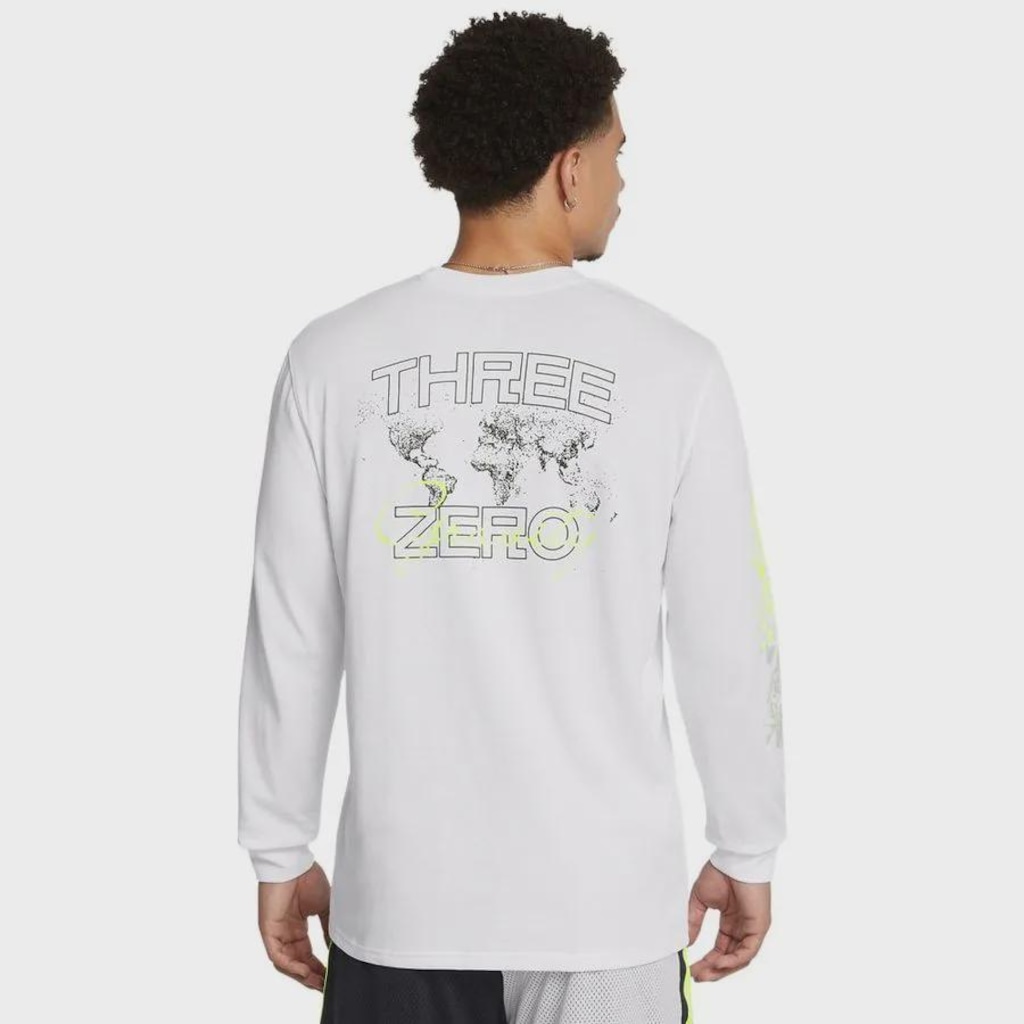 Imagem 3 do produto Camiseta Manga Longa Under Armour Curry Verbiage Basquete - Masculina