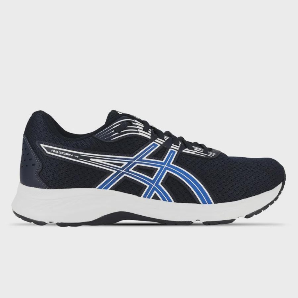Tênis Asics Raiden 4 - Masculino - Azul/Branco - ASICS - Masculino