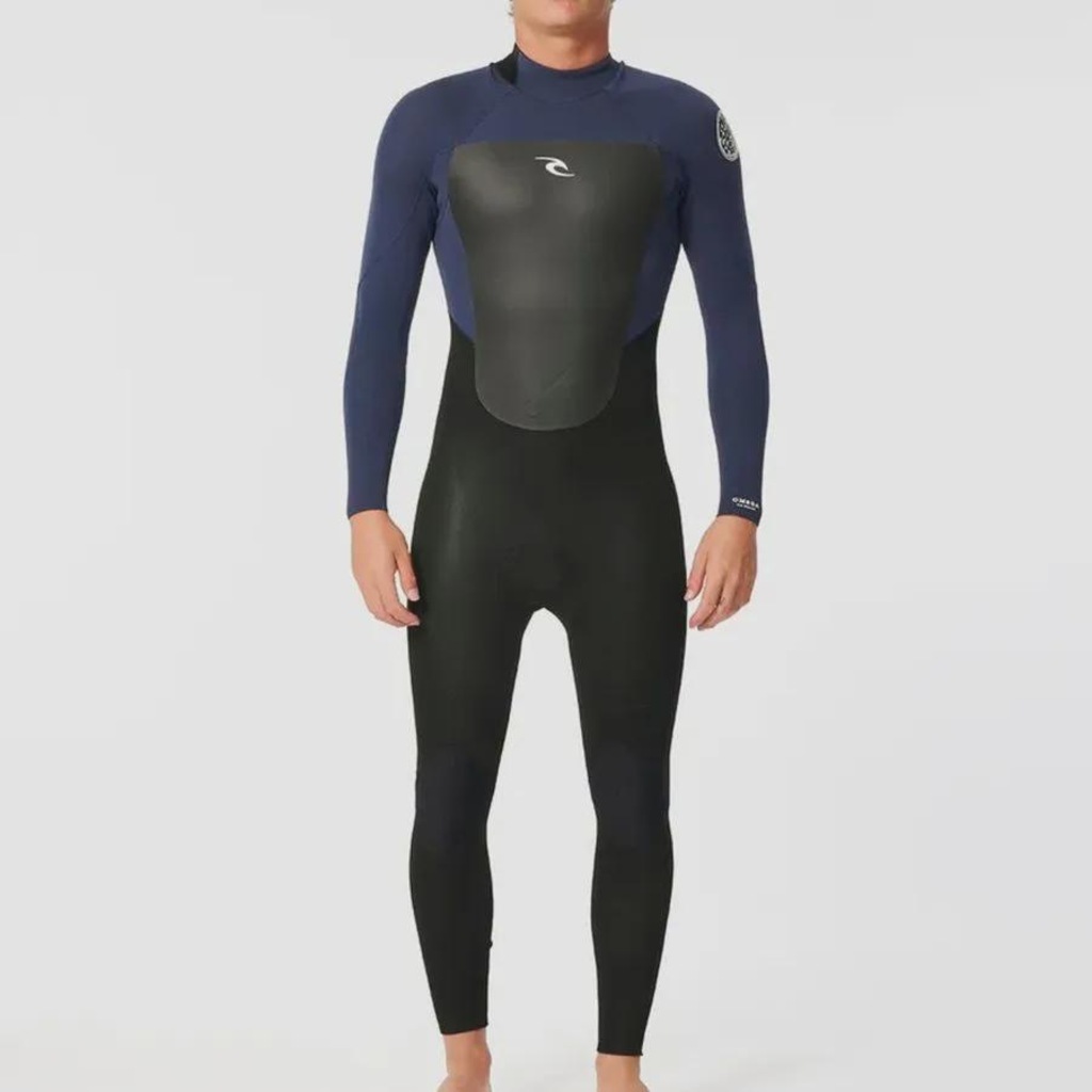 Long John Rip Curl Omega 3/2mm Back Zip Steamer - Masculino