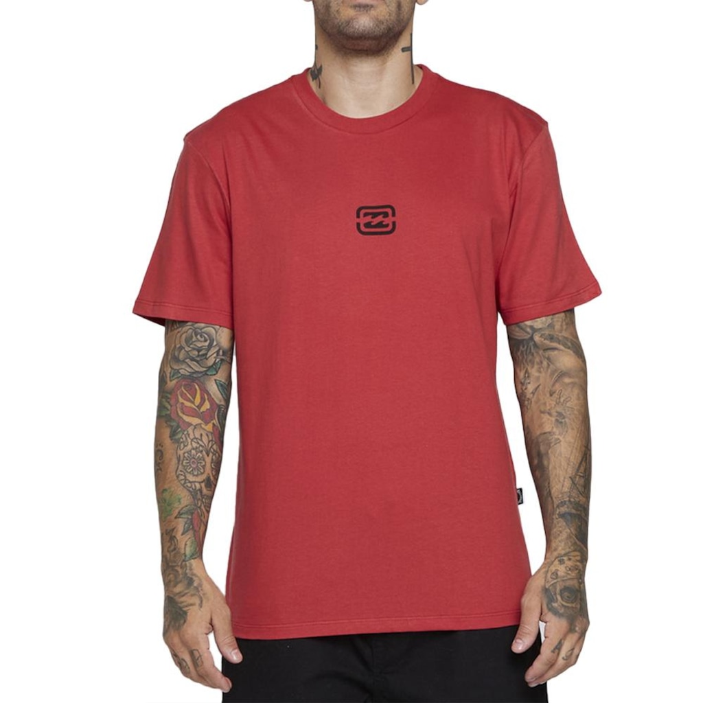 Camiseta Billabong Bracket Wave Color SM25 - Masculina