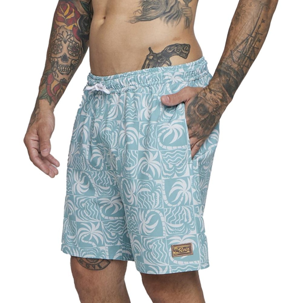 Imagem 3 do produto Bermuda RVCA Exotica Elastic 18" SM25 - Masculina