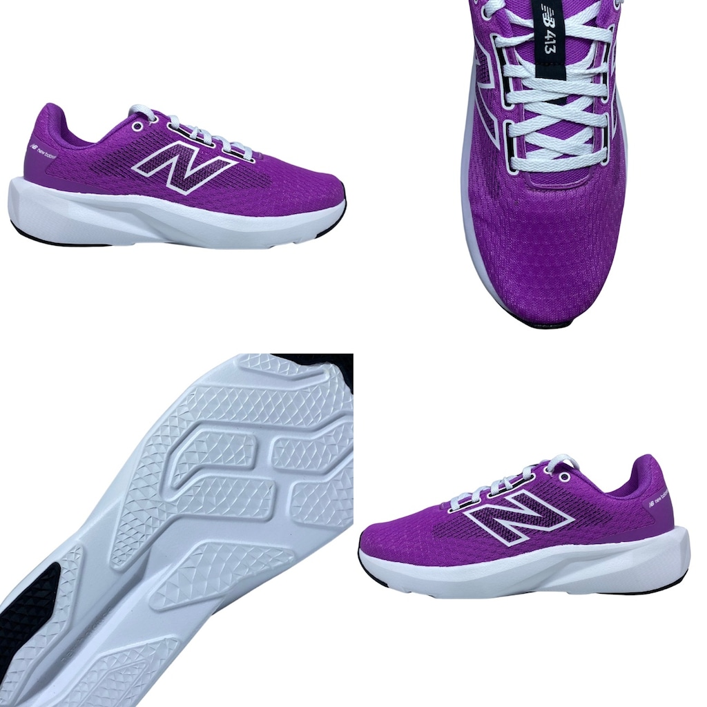 Imagem 5 do produto KIT TÊNIS NEW BALANCE 413 V3 + MEIA - FEMININO