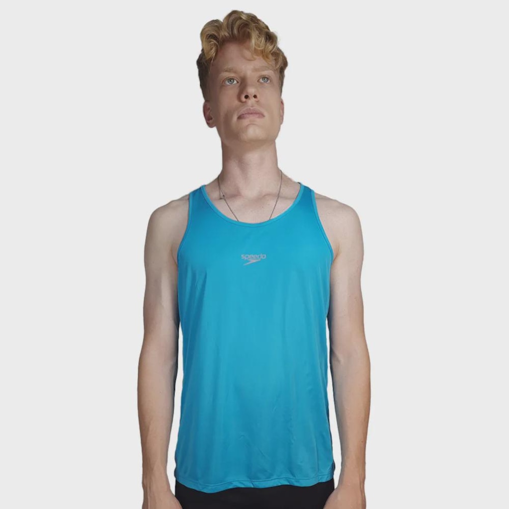 Camiseta Regata Speedo Basic Interlock - Masculina