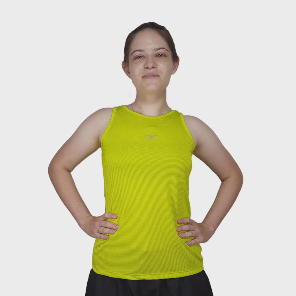 Camiseta Regata Speedo Lines Essence - Feminina