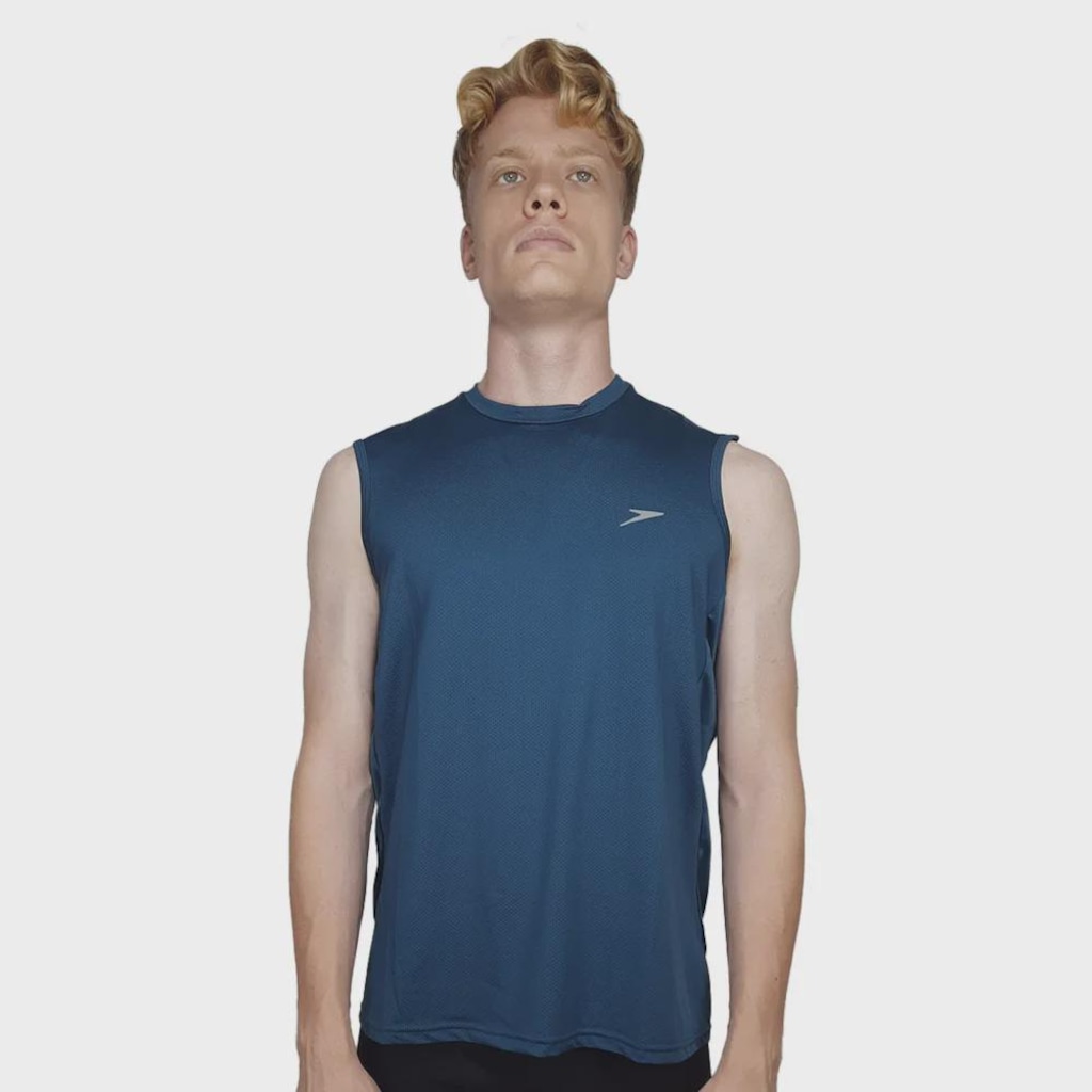 Camiseta Regata Speedo Machão Track Poliamida - Masculina