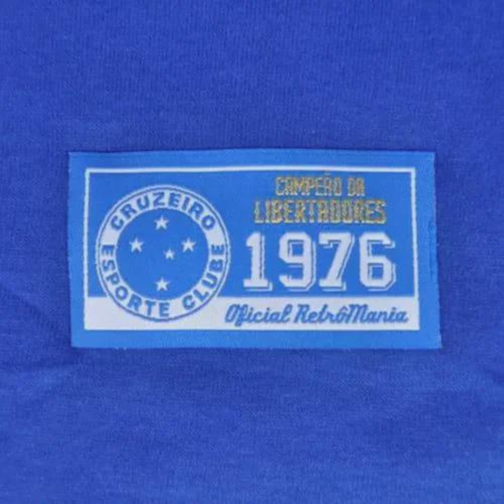 Imagem 3 do produto Camisa do Cruzeiro 1976 Retrô Mania - Masculina