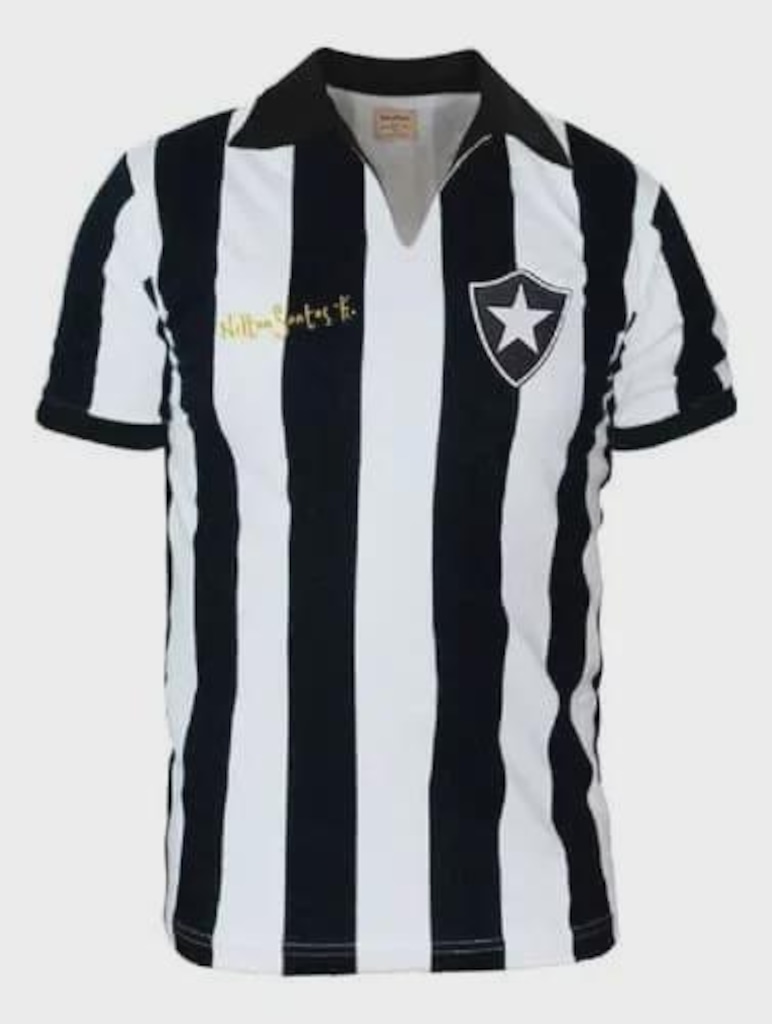 Camisa do Botafogo 1962 RetrôMania Nilton Santos - Masculina