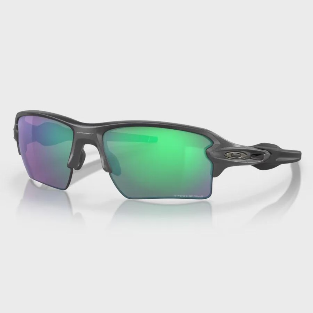 Óculos de Sol Unissex Oakley Flak 2.0 XL Steel Prizm Road Jade