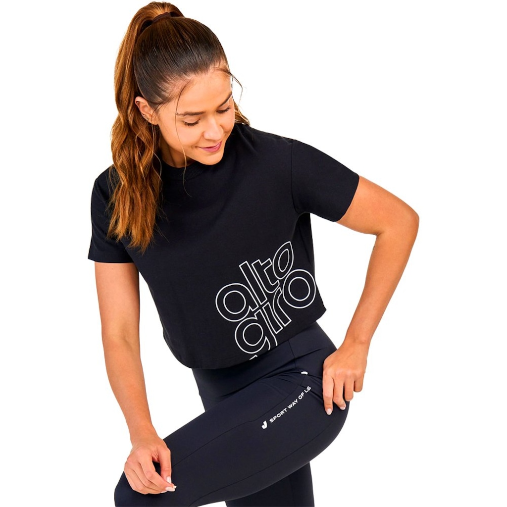 Blusa Cropped Alto Giro Simple - Feminina