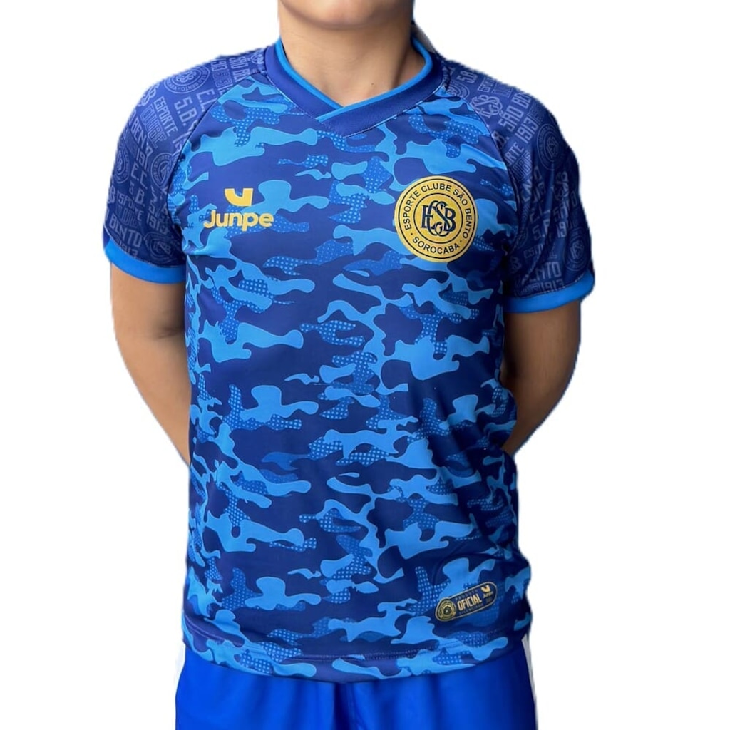 Camisa São Bento Junpe 2025 Aquecimento - Infantil